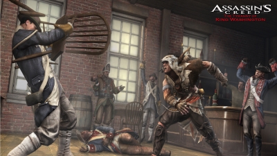 Screen ze hry Assassins Creed III: The Tyranny of King Washington