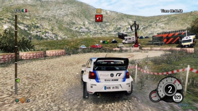 Screen ze hry WRC: FIA World Rally Championship