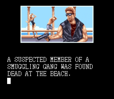 Screen ze hry Super Chase H.Q.