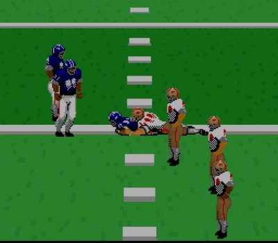 Screen ze hry NFL Football