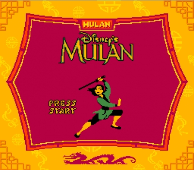 Screen ze hry Disney´s Mulan