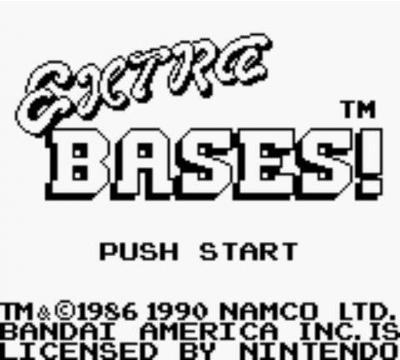 Screen ze hry Extra Bases