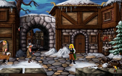 Screen ze hry Heroines Quest: The Herald of Ragnarok