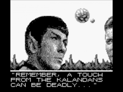 Screen ze hry Star Trek: 25th Anniversary