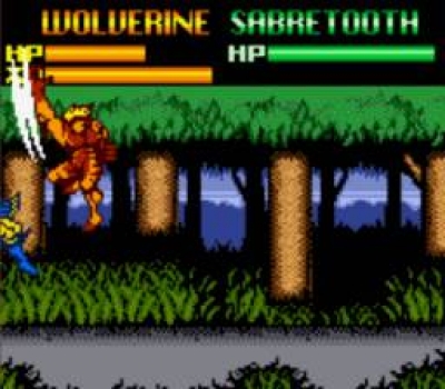 Screen ze hry X-Men: Mutant Wars