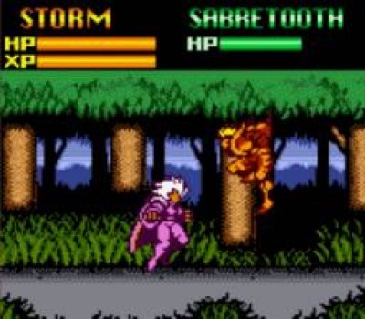 Screen ze hry X-Men: Mutant Wars