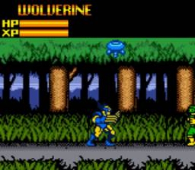 Screen ze hry X-Men: Mutant Wars