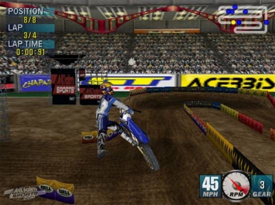 Screen ze hry Jeremy McGrath Supercross 2000