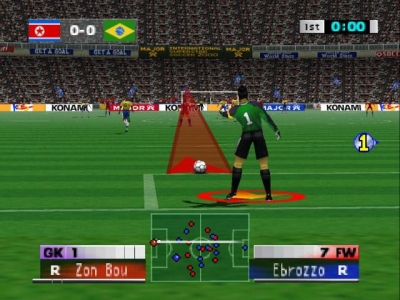 Screen ze hry International Superstar Soccer 2000