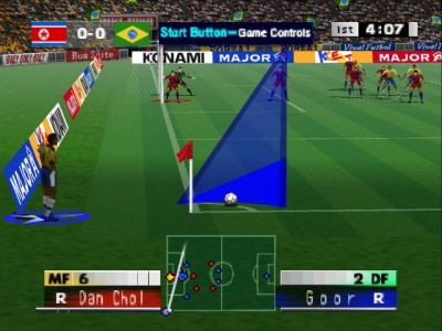 Screen ze hry International Superstar Soccer 2000