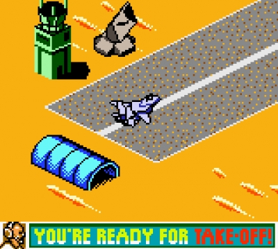 Screen ze hry Top Gun: Firestorm