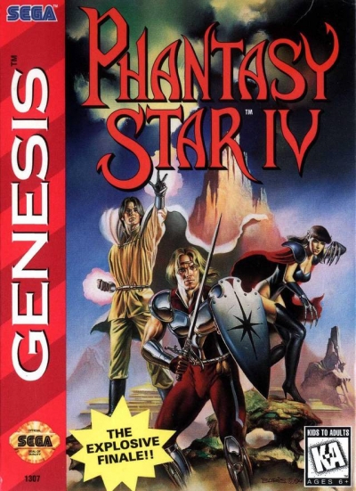 Obal hry Phantasy Star IV: The End of the Millennium