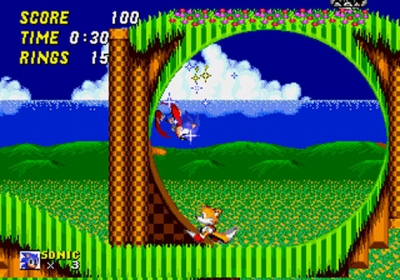 Screen ze hry Sonic the Hedgehog 2