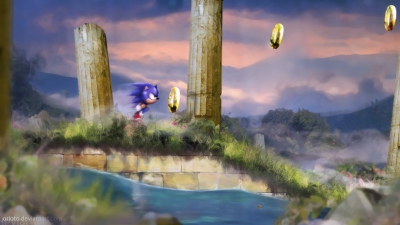 Artwork ke hře Sonic the Hedgehog 2