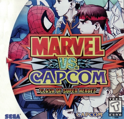 Obal hry Marvel vs. Capcom: Clash of Super Heroes