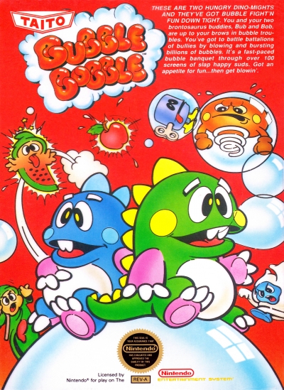 Obal hry Bubble Bobble