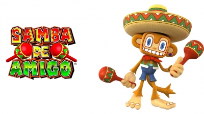 Artwork ke hře Samba de Amigo