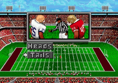 Screen ze hry Bill Walsh College Football 95