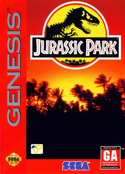 Obal hry Jurassic Park