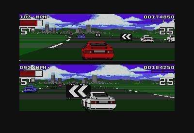 Screen ze hry Lotus Turbo Challenge