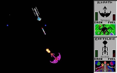 Screen ze hry Star Control