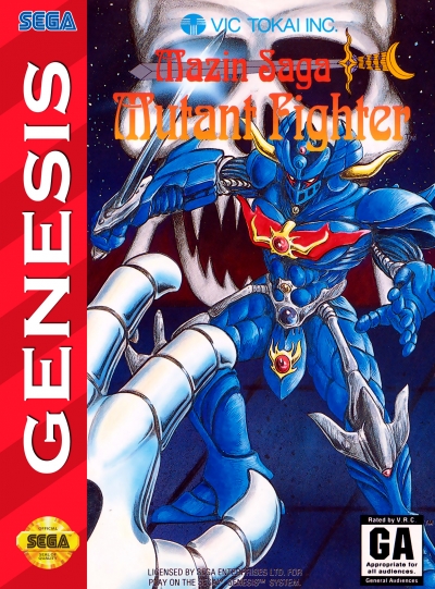 Obal hry Mazin Saga: Mutant Fighter