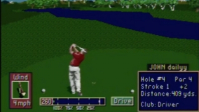 Screen ze hry PGA Tour Golf II
