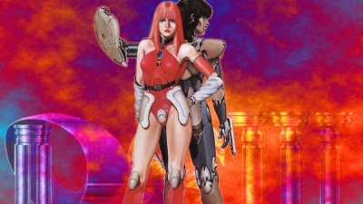 Artwork ke he Phantasy Star III: Generations of Doom