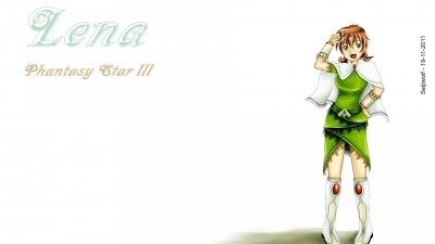 Artwork ke he Phantasy Star III: Generations of Doom