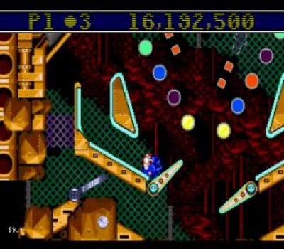 Screen ze hry Sonic the Hedgehog Spinball