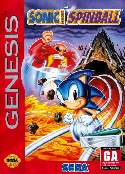 Obal hry Sonic the Hedgehog Spinball