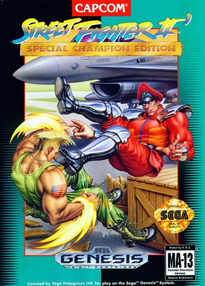 Obal hry Street Fighter II