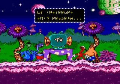 Screen ze hry ToeJam & Earl in Panic on Funkotron