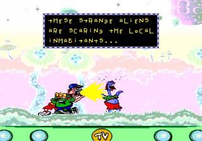 Screen ze hry ToeJam & Earl in Panic on Funkotron
