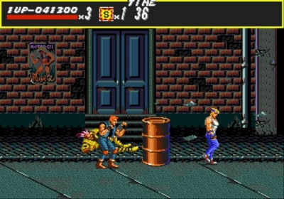 Screen ze hry Streets of Rage