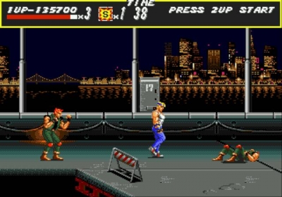 Screen ze hry Streets of Rage