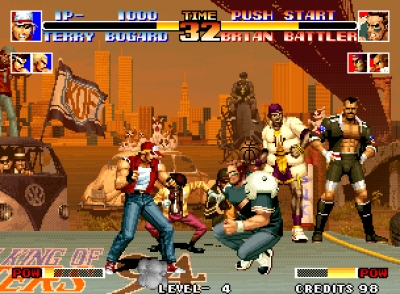 Screen ze hry The King of Fighters 94