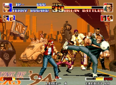 Screen ze hry The King of Fighters 94
