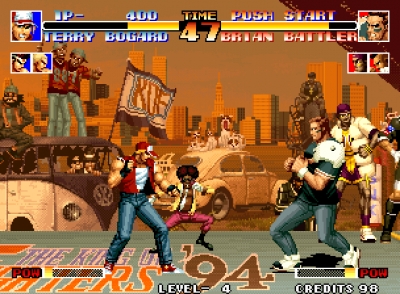 Screen ze hry The King of Fighters 94