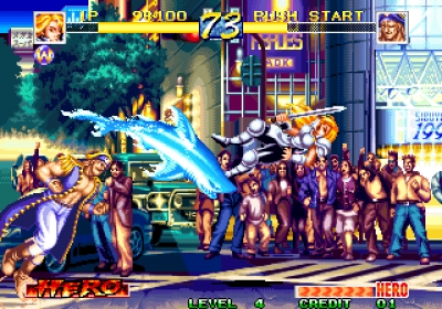 Screen ze hry World Heroes Perfect