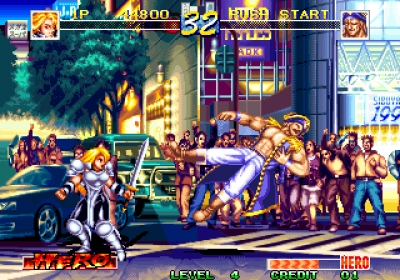 Screen ze hry World Heroes Perfect