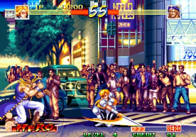 Screen ze hry World Heroes Perfect