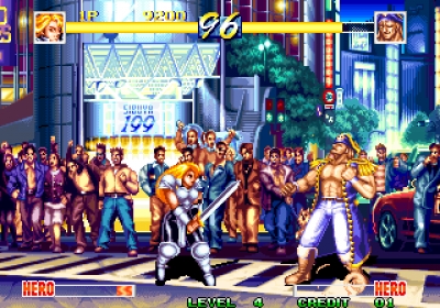 Screen ze hry World Heroes Perfect