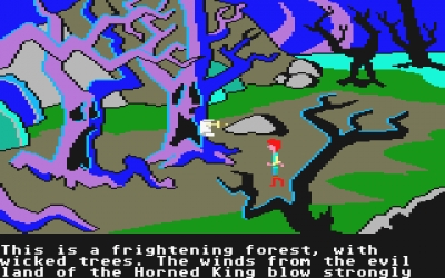 Screen ze hry Black Cauldron, The
