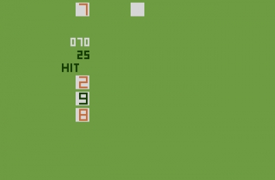 Screen ze hry Blackjack