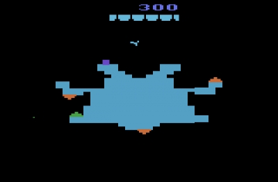 Screen ze hry Gravitar