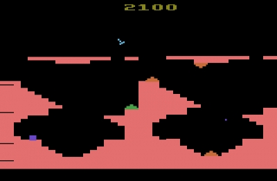 Screen ze hry Gravitar