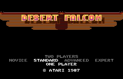 Screen ze hry Desert Falcon