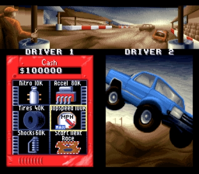 Screen ze hry Super Off Road