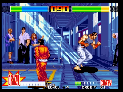 Screen ze hry Aggressors of Dark Kombat